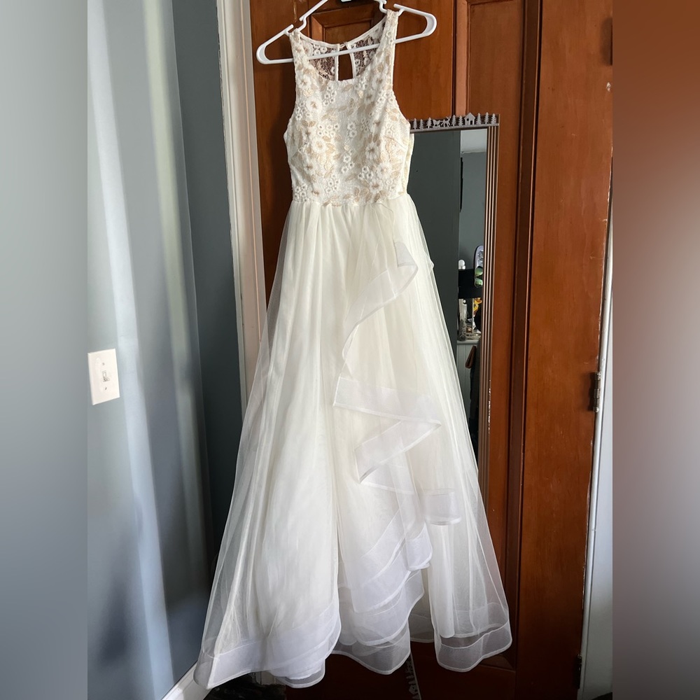 White dress